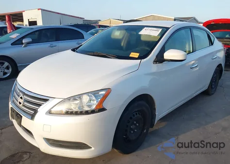 2013 Nissan Sentra Sv from USA, damaged, VIN 3N1AB7AP4DL651288
